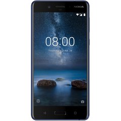 Smartphone Nokia 8 64GB, processador de 2.45Ghz Octa-Core, Bluetooth Versão 5.0, Android 7.1.1 Nougat, Quad-Band 850/900/1800/1900