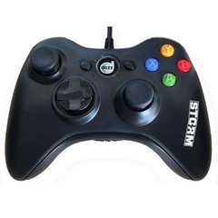 Controle Storm Black Xbox360