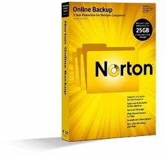 Norton Online Backup 2.0 - 25 Gigabytes - 1 Usuário