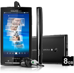 Smartphone Sony Xperia X10 Desbloqueado, Bluetooth, Wi-fi, 3G, Andróid 1.6 Câmera 8MP