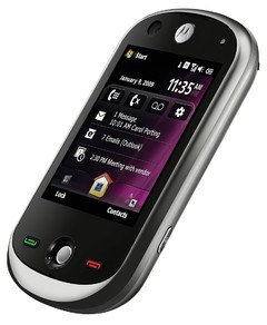 Celular Desbloqueado Motorola A3100 3G PRETO E PRETO c/ Câmera 3MP, MP3, Bluetooth, Wi-Fi, Touch Screen, Windows Mobile 6.1 - comprar online