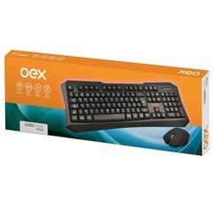 Combo Oex Teclado Multimidia Tm400 Wireless + Mouse Óptico Sem Fio - comprar online