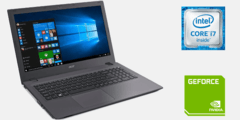 Reembalado - Notebook Acer E5-574G-73Nz Processador Intel® Core(TM) i7 6500U 16Gb 2Tb 15.6" 4Gb GeForc