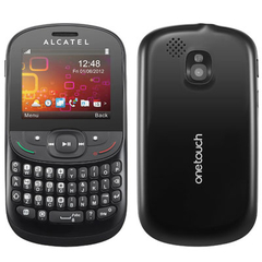 Celular Alcatel One Touch OT-358 Desbloqueado, Dual-Chip, câmera VGA, teclado QWERTY