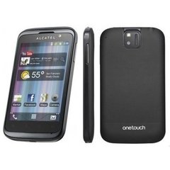 celular Alcatel One Touch 991D Dual, processador de 800Mhz, Bluetooth Versão 4.0, Android 2.3.6 Gingerbread, Quad-Band 850/900/1800/1900