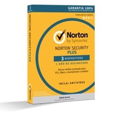 Norton Antivirus - 3 Usuários - PC