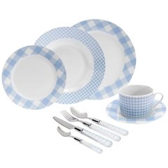 Aparelho de Jantar Hazi 80010011 em Porcelana - 40 Peças