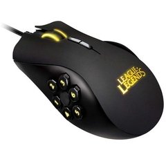 Mouse para Jogos Razer Naga Hex Especial League Of Legends 5600 DPI 3.5G - Preto