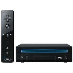 Console Nintendo Wii Black Core Com Wii Point Card 1000 Pontos