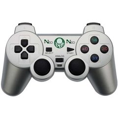 Controle Neo Flex Palmeiras para PlayStation 1,2,3 e PC - Branco