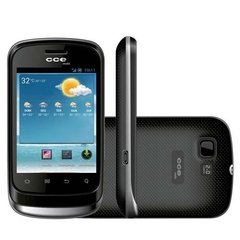 celular CCE Mobi SM55, Bluetooth Versão 3.0, Android 2.3.6 Gingerbread, Quad-Band 850/900/1800/1900