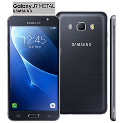 Samsung Galaxy J7 Metal Preto Duos SM-J710MN/DS 16 gb, processador de 1.6Ghz Octa-Core, Bluetooth Versão 4.1, Android 6.0.1 Marshmallow, Full HD (1920 x 1080 pixels) Quad-Band 850/900/1800/1900 na internet