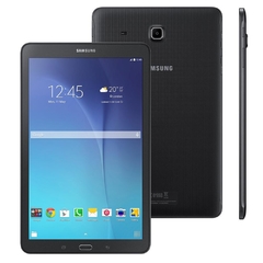 Tablet Samsung Galaxy Tab E 9.6 Wi-Fi SM-T560 com Tela 9.6", 8GB, Câmera 5MP, GPS, Android 4.4, Processador Quad Core 1.3 Ghz - Preto - 1 Unidade