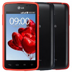 Celular LG Dual TV D227 Vermelho, processador mediano de 1.3Ghz Dual-Core, Bluetooth Versão 4.0, Android 4.4.2 KitKat, Quad-Band 850/900/1800/1900