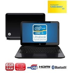 Ultrabook HP Pavilion 14-B090 3ª Ger Intel® Core(TM) i5 3317U, 6 Gb, HD 750 Gb, SSD 32Gb, LED 14" W8