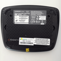 Roteador e Modem Residencial Wag120n-br Adsl2/2+ Wireless 802.11n 150mbps - Linksys - comprar online