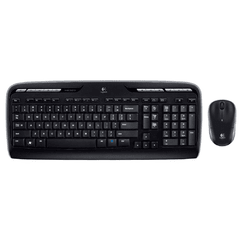 Kit Teclado e Mouse Sem Fio Logitech Cordless Desktop Mk 320 - comprar online
