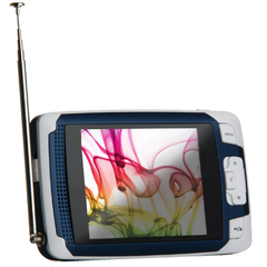 Mp6 2gb Fl1002 com Tv, Câmera 2.0mp, Entrada Micro Sd, Fm e Gravador de Voz, Azul e Branco - Logic