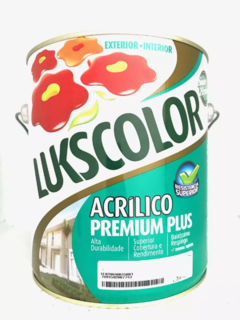 Tinta Acrilica Lukscolor 3,6 Litros sem brilho base a 3,6l - 133 UNIDADES