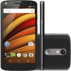 Smartphone Motorola Moto X Force XT-1580 Preto com 64GB, Tela de 5.4'', Dual Chip, Android 5.1, 4G, Câmera 21MP e Processador Qualcomm Octa-Core