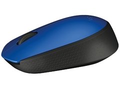 Mouse Wireless Logitech M170 para Destros e Canhotos e Sensor Óptico Azul e Preto - 910-004425 - LOM170CNZ - comprar online
