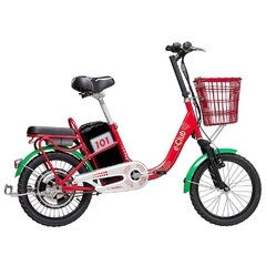 Bicicleta Elétrica Aro 18 Blitz E-Club - Vermelha