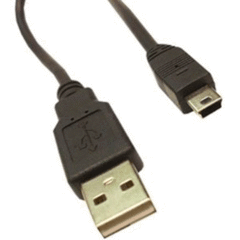 CABO USB AM + USB MINI 5 PINOS 1.8M