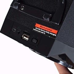 Caixinha de Som MS-207BT com Bluetooth, USB, e Micro SD - comprar online