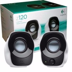 Caixa de Som Logitech Stereo Speakers Z120 Entrada USB, Entrada Para Fone de Ouvido - comprar online