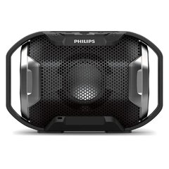 Caixa de Som Portátil Philips ShoqBox SB300B/00 à Prova d'Água e Bluetooth - Preta