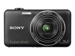 Câmera Digital Sony Cyber-Shot Dsc-Wx50/B Preta Com 16.2 Mpx, LCD 2.7", Zoom Óptico 5X, Foto 3D