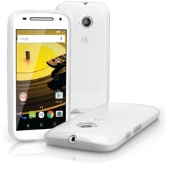 Smartphone Motorola Moto E XT- 1523 2ª Geração DTV Colors Dual Chip Android 5.0 Tela 4.5" 16GB 4G Câmera 5MP - Branco