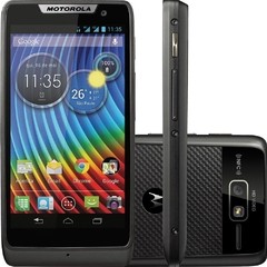 Celular Motorola RAZR D3 XT919 Preto Single Chip com Processador de 1.2GHz, Android 4.1, Câmera 8MP, 3G, WiFi