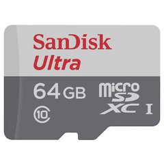 Cartão de Memória Sandisk(TM) Ultra® Microsdxc(TM) Uhs-I Com Adaptador 64Gb Classe 10