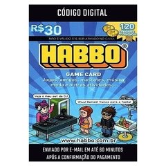 Habbo Game Card - R$30,00