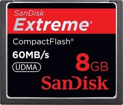 Cartão de Memória Sandisk 8gb Cf Extreme
