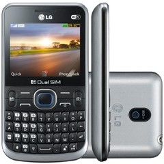 Celular LG C397 DualChip Câmera 2MP Tela 2.3 - Wi-Fi Bluetooth 2.0 Rádio FM Mp3 Player