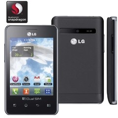 Celular LG Optimus L3 Dual E405 c/ Dual Chip,Tela de 3,2", Android 2.3, Câmera 3.2MP, 3G, Wi-Fi, GPS, Rádio FM, MP3, Bluetooth na internet