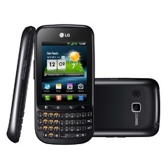 Smartphone LG Optimus Pro C660H, Android 2.3, 3.2MP, Qwerty/Touch, 3G, Wi-Fi, Preto na internet