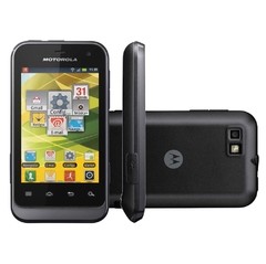 Celular Desbloqueado Motorola Defy Mini XT320 Preto com Câmera 3MP, Android 2.3, 3G, Wi-Fi, GPS, MP3, FM, Bluetooth, Fone de Ouvido e Cartão de 2GB - comprar online