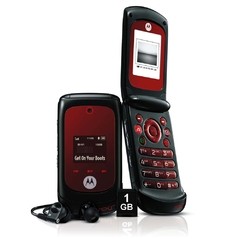 Celular Motorola EM28 Preto e VERMELHO c/ Câmera 1.3MP, MP3, Bluetooth