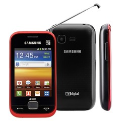 celular samsung Deluxe Duos GT-C3312, preto, Foto 1.3 Mpx, Mp3 Player, Bluetooth, Memória 30 MB Exp - comprar online