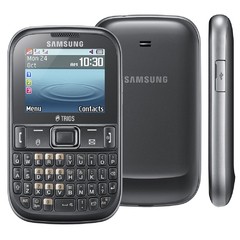 Celular Samsung E1263 Trios Cinza com Teclado QWERTY, Trial Chip, Rádio FM e Fone de Ouvido na internet