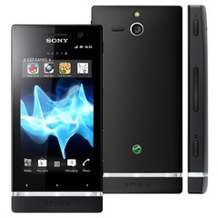Sony Xperia U ST25A-BP PRETO com Android 2.3 OS e 3,5 polegadas, Foto 5 Mpx, Video HD 720p, Quad Band 850/900/1800/1900 - comprar online