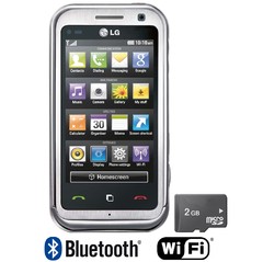 CELULAR LG Arena KM900 Quad-Band toque de telefone celular de tela com câmera de 5MP, Bluetooth, navegação GPS e Wi-Fi - comprar online