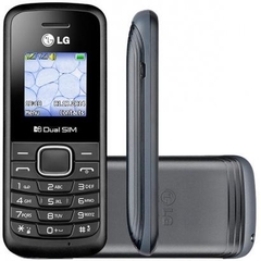 Celular Desbloqueado LG B220 Preto com Dual Chip, Rádio FM, Display Colorido de 1.45" e Super Lanterna