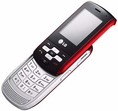 Celular Desbloqueado LG KP265 vermelho e branco c/ Câmera 1.3MP, MP3 Players, Rádio FM, Bluetooth Estéreo