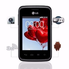Smartphone LG L20 Preto, Android 4.4, Processador Dual-Core 1GHz, Wi-fi, Rádio FM, MP3 Player, Memória 4GB na internet