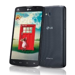 Smartphone LG L80 Dual TV D385 Preto Tela de 5", Dual Chip, TV Digital, Android 4.4, Câmera 8MP e Processador Dual Core - comprar online