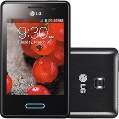LG OPTIMUS L3 II E425 PRETO COM TELA DE 3,2", ANDROID 4.1, CÂMERA 3MP, 3G, WI-FI, RÁDIO FM/MP3 E BLUETOOTH
